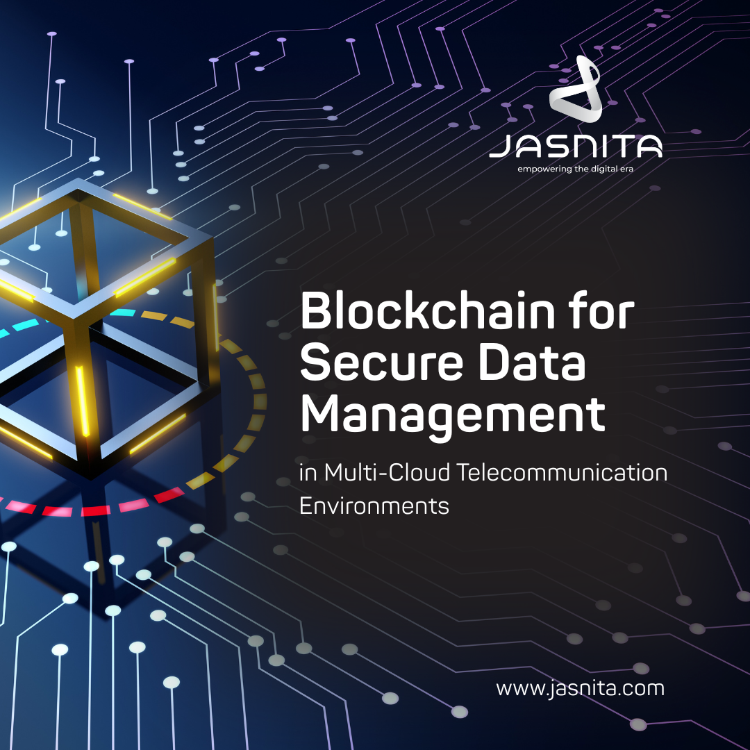 Blockchain for Secure Data Management in Multi-Cloud Telecommunication Environments