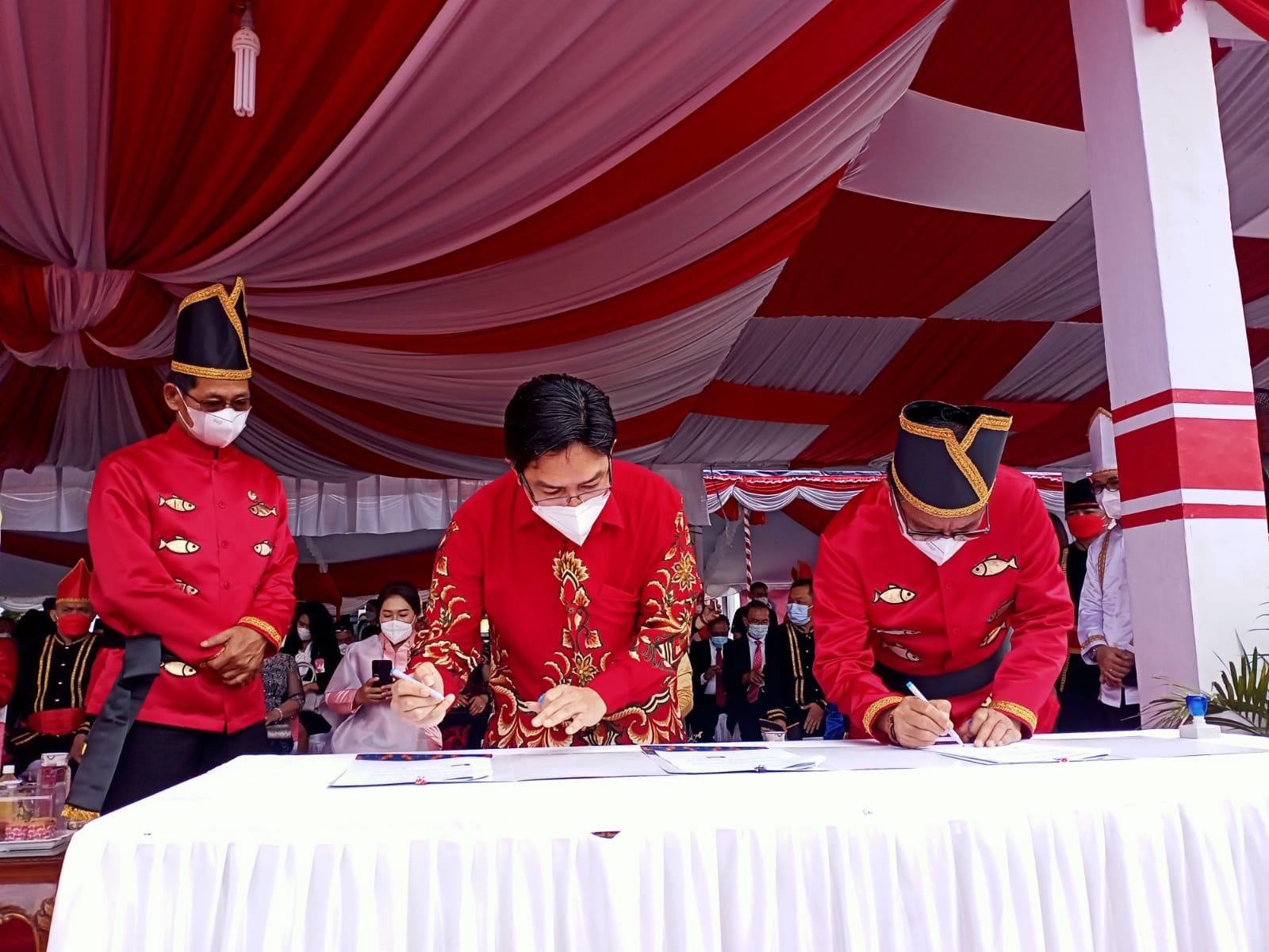 Launching Layanan Panggil Darurat 112 Kota Bitung 