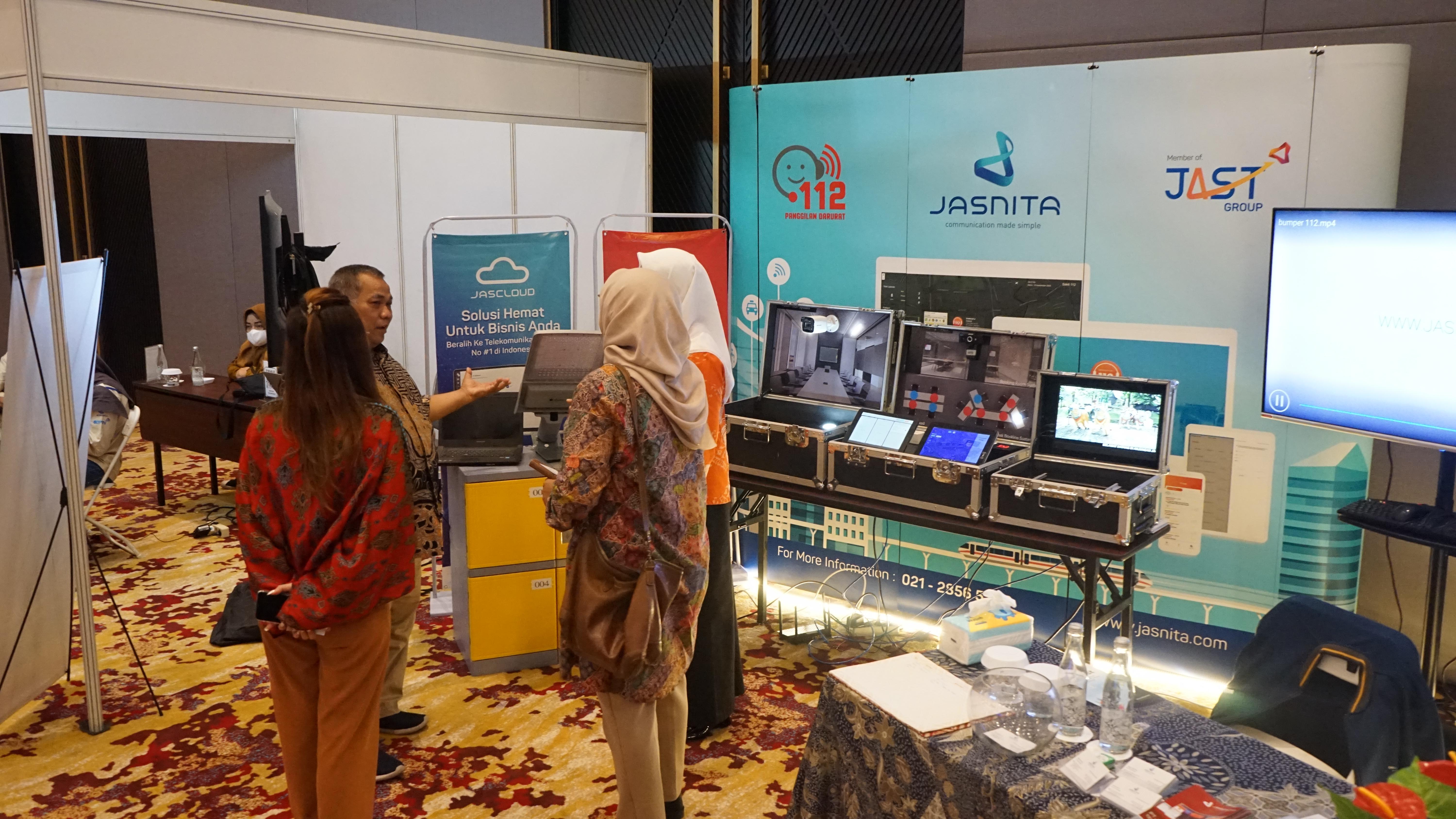 PT Jasnita Telekomindo, Tbk Joins in RI Kominfo 2023 IoT Bizlator Conference